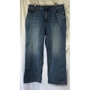 LOFT The Straight  Blue Jeans  32/14